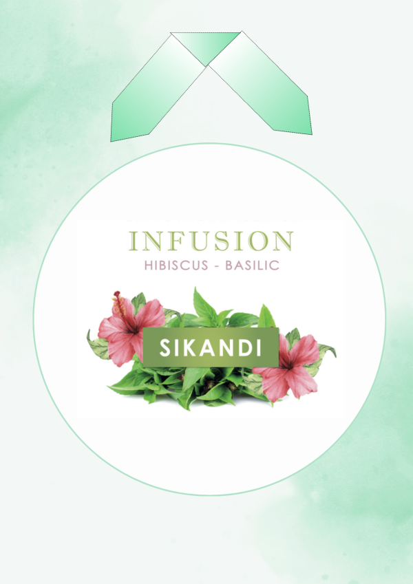 Infusion SIKANDI : Hibiscus & Basilic – Image 2