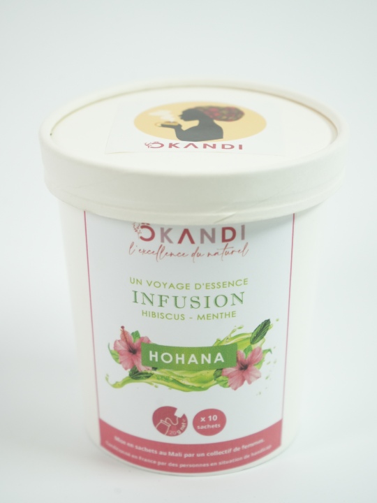 Infusion hibiscus menthe HOHANA ÔKANDI