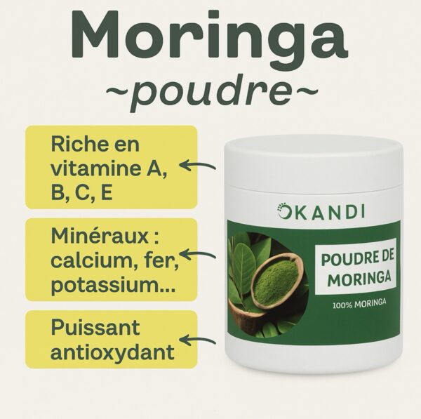 Poudre de Moringa