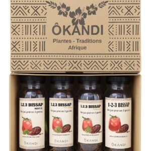Coffret 1·2·3 Bissap – Le Bissap prêt en 3 gestes (sans cannelle)